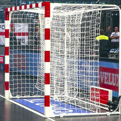HANDBOLA VĀRTU TĪKLI 3x2m (0,8-1,0m) 4mm
